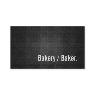 Bakery / Baker Cool Black Metal Simplicity