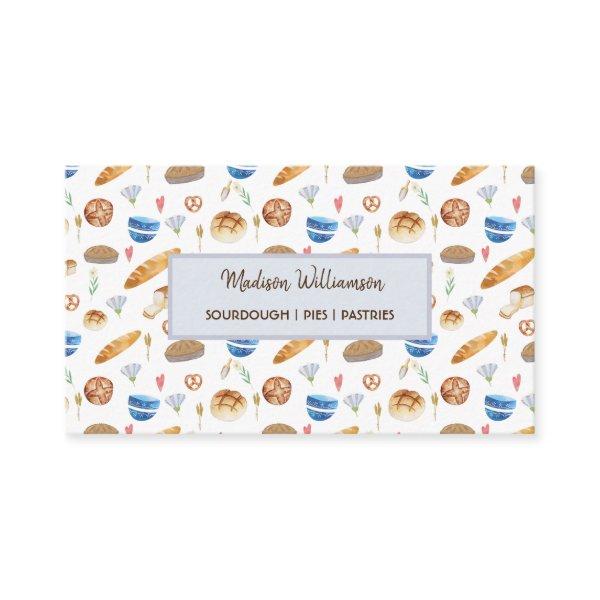Bakery | Baker  Watercolor Patern