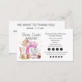 Bakery Business Loyalty card