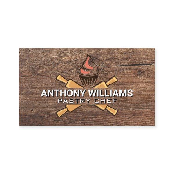 Bakery Logo | Wood