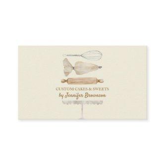 Bakery Pastry Chef Creative Cake light yellow