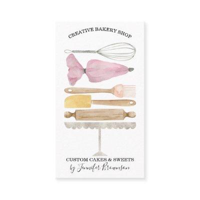 Bakery Pastry Chef Creative Watercolor Cake Decor