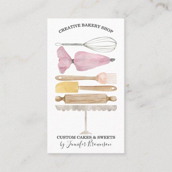 Bakery Pastry Chef Creative Watercolor Cake Decor