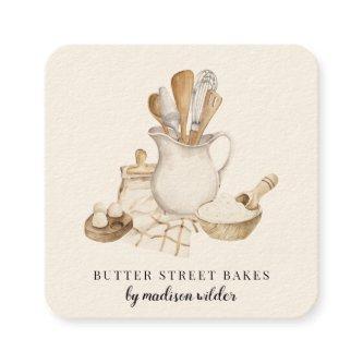 Bakery Pastry Chef Square