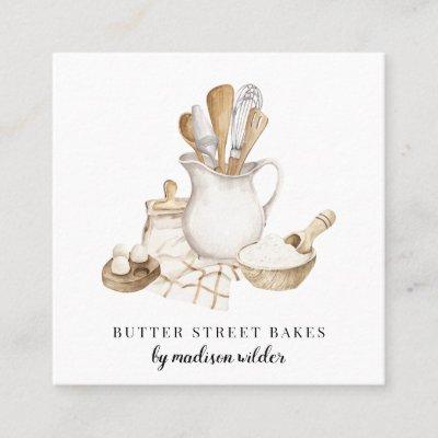Bakery Pastry Chef Square