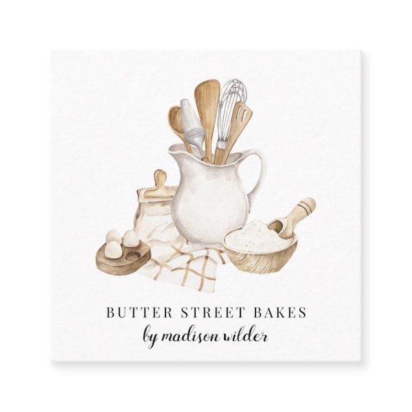 Bakery Pastry Chef Square