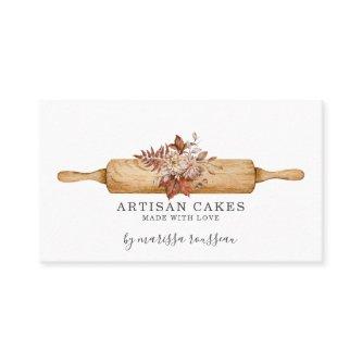 Bakery Pastry Chef Watercolor Baking Utensils Busi