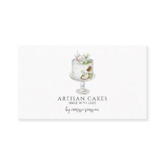 Bakery Pastry Chef Watercolor Cake Business