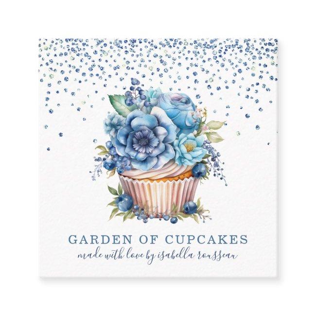 Bakery Pastry Chef Watercolor Cupcake Baker Square