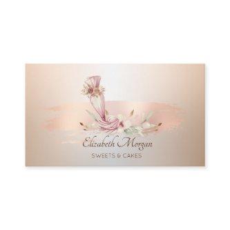 Bakery Tool Flower Rose Gold Brush Stroke