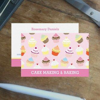 Baking & Cake Making Calling Card.