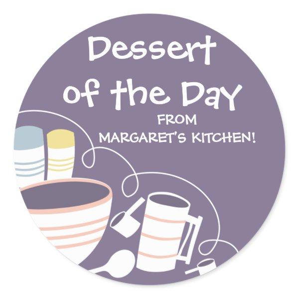 baking mixing bowl cannisters kitchen gift tag ...