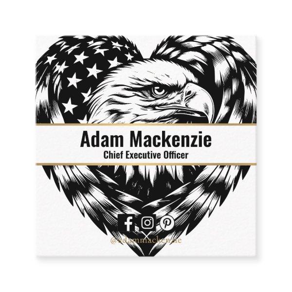 Bald Eagle American Flag Patriotic
