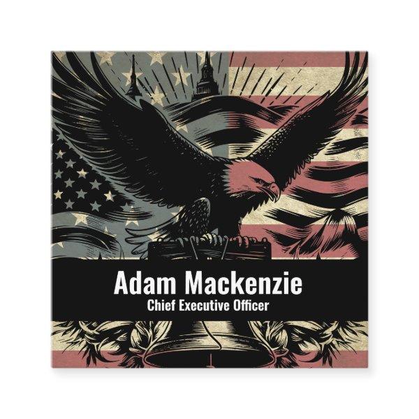 Bald Eagle American Flag Patriotic