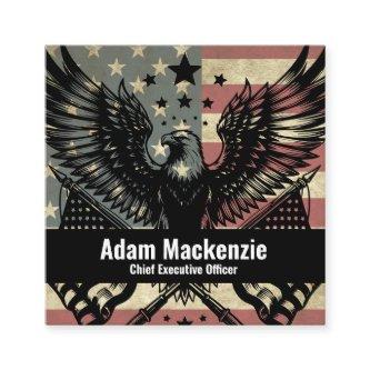 Bald Eagle American Flag Patriotic