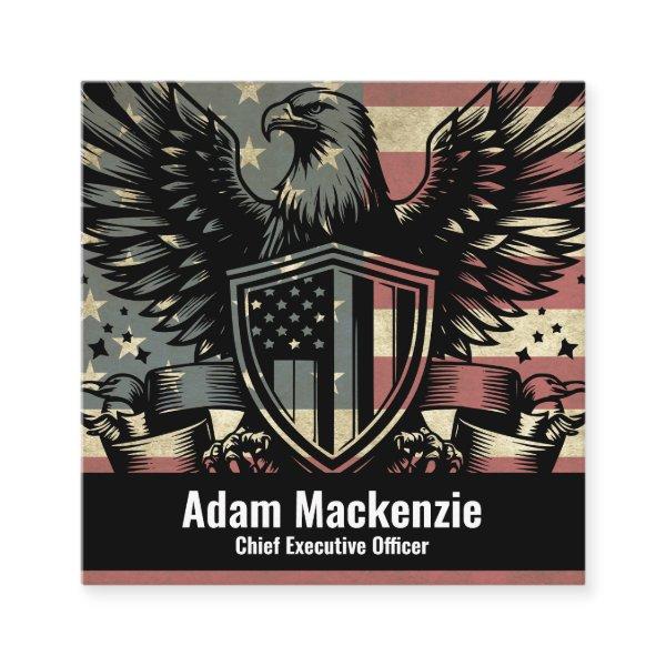 Bald Eagle American Flag Patriotic