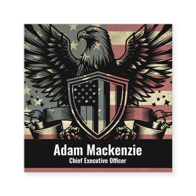 Bald Eagle American Flag Patriotic