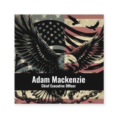Bald Eagle American Flag Patriotic