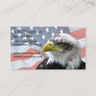 Bald Eagle American Flag Patriotic