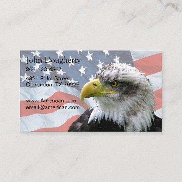 Bald Eagle American Flag Patriotic