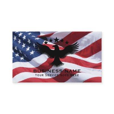 Bald Eagle American Flag Patriotic Military