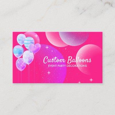 Balloons Event Party Planner Decor neon Pink
