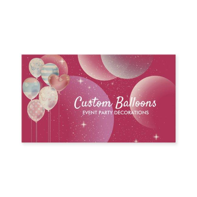 Balloons Event Party Planner Decoration red