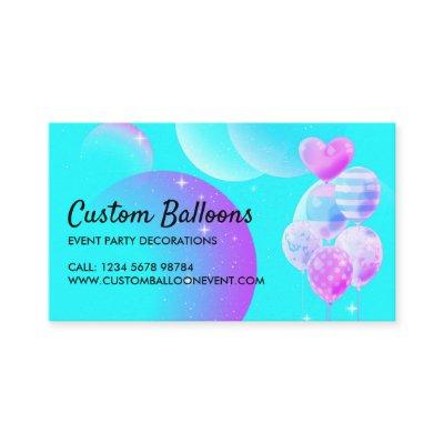Balloons Event Party Planner Decoration Teal