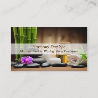 Bamboo Flower Oil Zen Spa Massage
