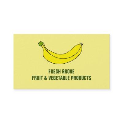 Banana, Greengrocers