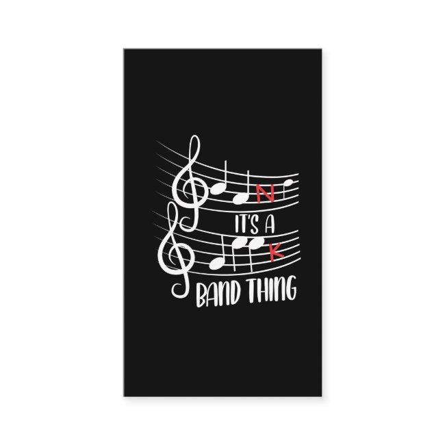 Band Geek Funny Musician Joke Musical Notes