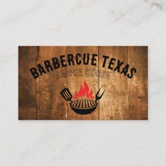 Barbecue Grill Fire Logo | Restaurant