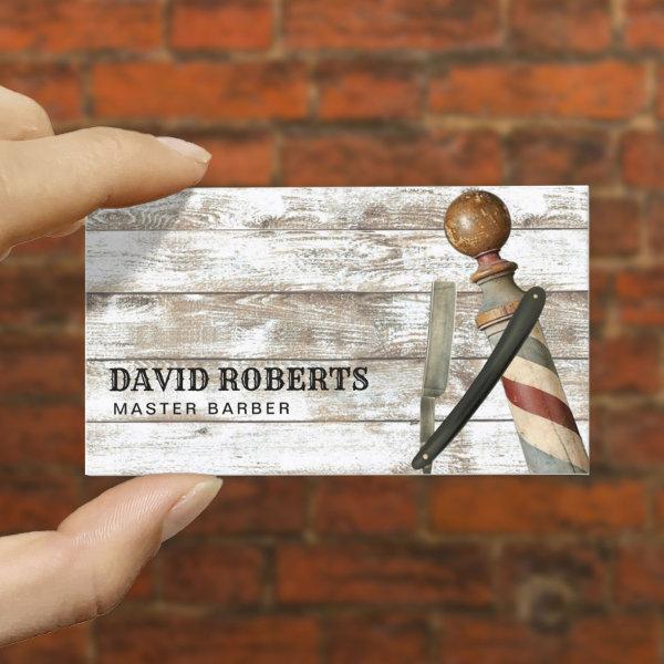 Barber Barbershop Razor Rustic Hair Stylist