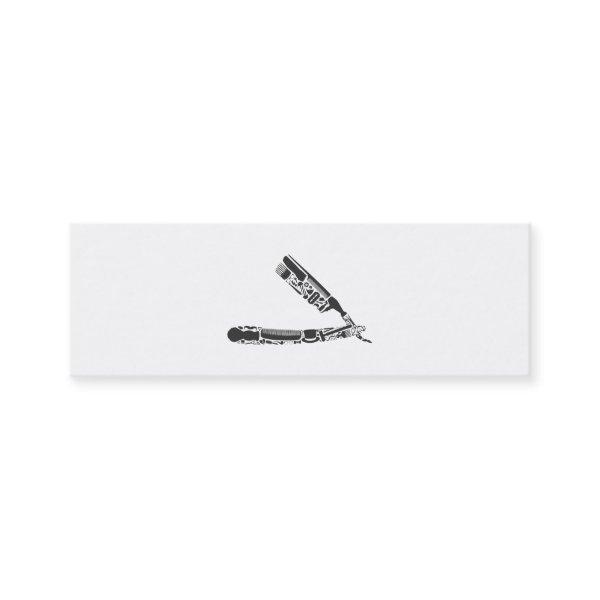 barber razor icons mini