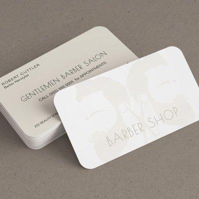 Barber salon modern vintage minimalist elegant