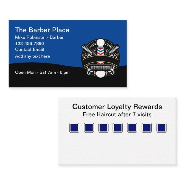 Barber Shop Customer Rewards