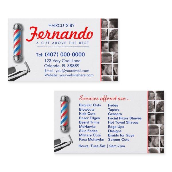 Barbershop -Barber pole, clippers com
