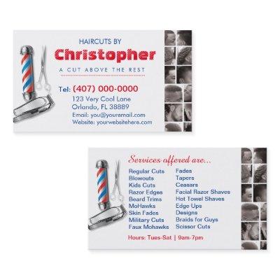 Barbershop -Barber pole, clippers com