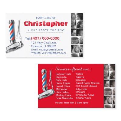 Barbershop -Barber pole, clippers com