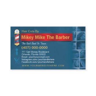 Barbershop -Barber pole, clippers com