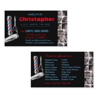 Barbershop -Barber pole, clippers com