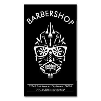 barbershop punk calavera magnetic