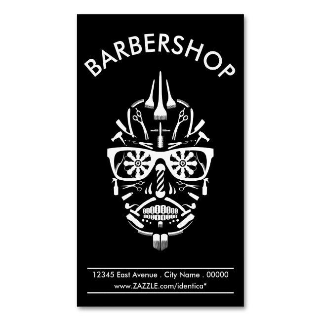 barbershop punk calavera magnetic