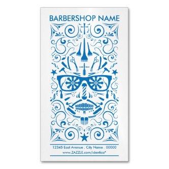 barbershop punk skull magnetic