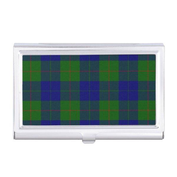 Barclay tartan blue green plaid  case