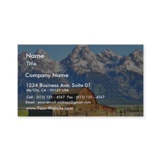 Barns Grand Tetons Mountains