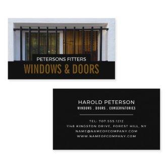 Barred Window, Window & Door Fitter Company