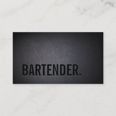 Bartender Bold Text Minimalist Wine