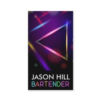 Bartender  Neon Lights