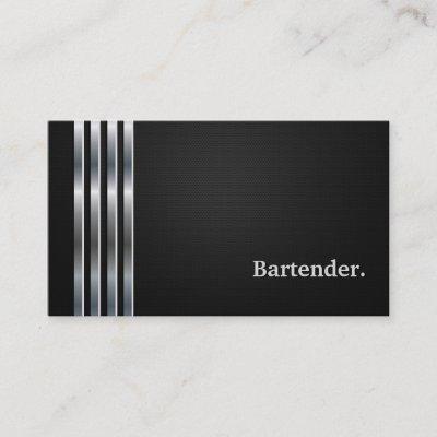 Bartender Professional Black Silver